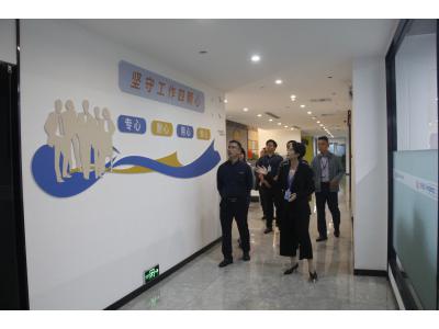 广东省水利水电第三工程局领导一行莅临意昂娱乐集团参观交流